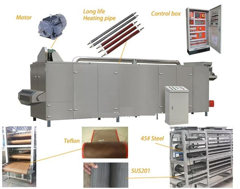 snack food drying machine snack food drying machine